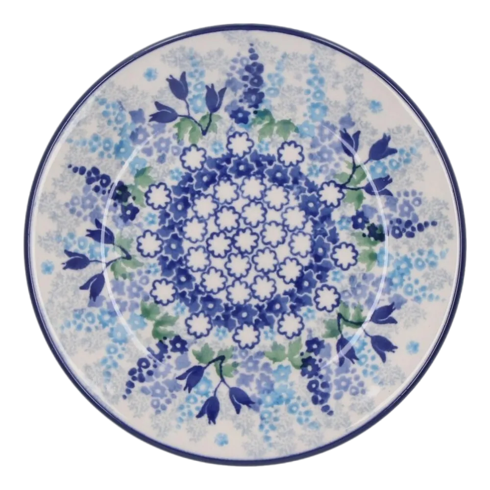 Bunzlau Castle Gebaksbord Blue Garden Flat 15,5 cm Clearance