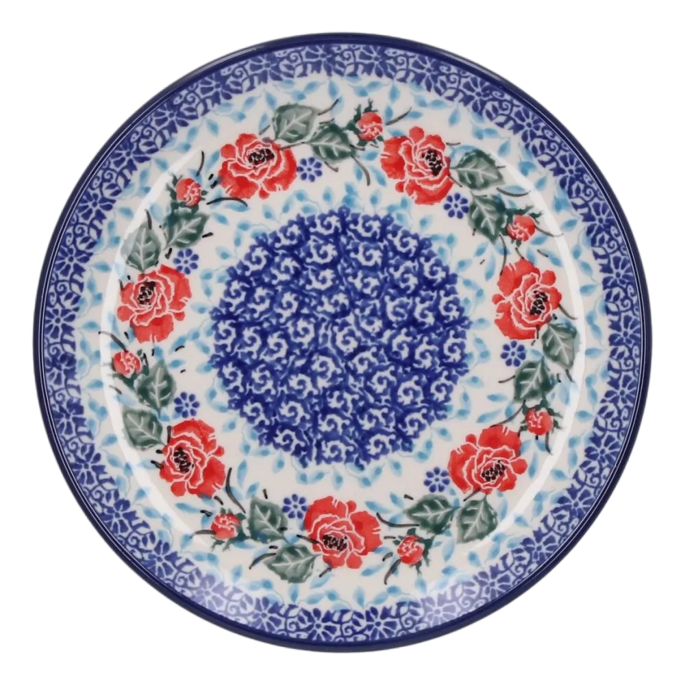Bunzlau Castle Gebaksbord English Rose 16 cm