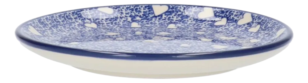 Bunzlau Castle Gebaksbord White Hearts 16 cm Online
