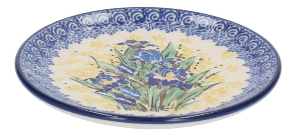 Bunzlau Castle Gebaksbordje Van Gogh Museum Irises Unikat 12,3 cm Hot