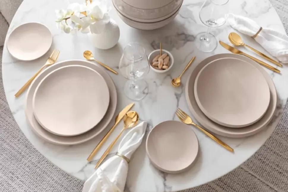 Gebaksbord Villeroy & Boch NewMoon Beige 16 cm (Set van 6)