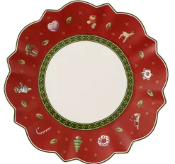 Villeroy & Boch Gebaksbord Toy's Delight Rood (6-Delig) Clearance