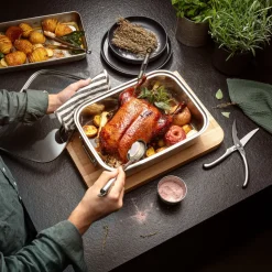 Gevogelteschaar Rösle Cozy Zilver