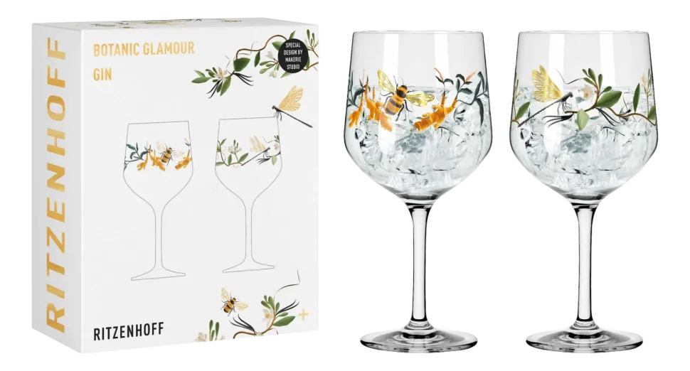Gin & Tonicglas Ritzenhoff Botanic Glamour #3 #4 720 ml (Set van 2)