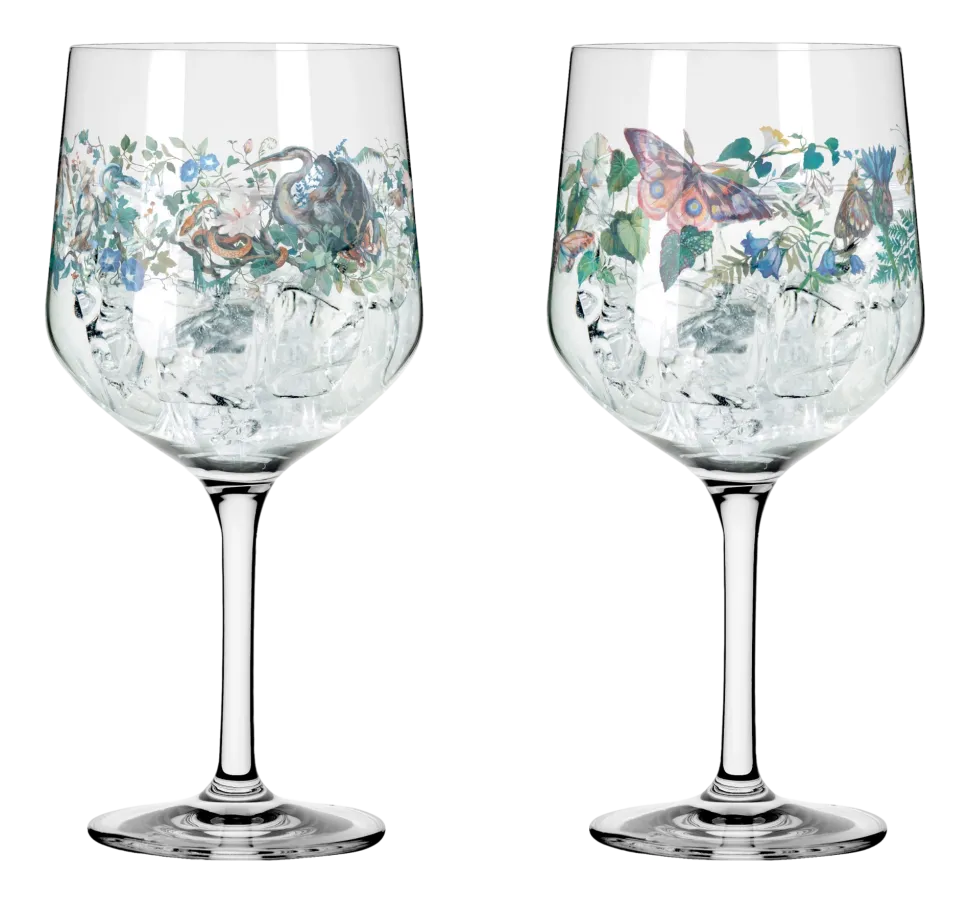 Gin & Tonicglas Ritzenhoff Schattenfauna #7 #8 720 ml (Set van 2)