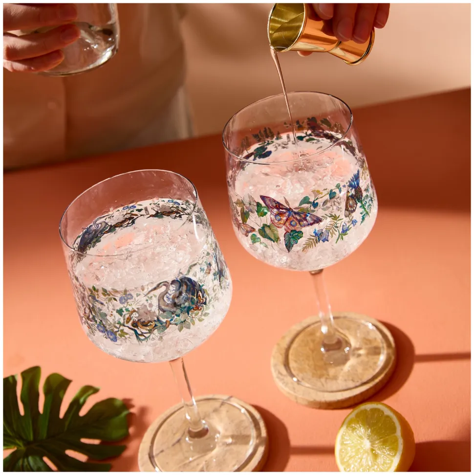 Gin & Tonicglas Ritzenhoff Schattenfauna #7 #8 720 ml (Set van 2)