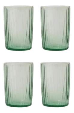 Bitz Glas Kusintha Green 280 ml (4-Delig) Best