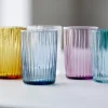 Glas Bitz Kusintha Pink 280 ml (4-Delig)