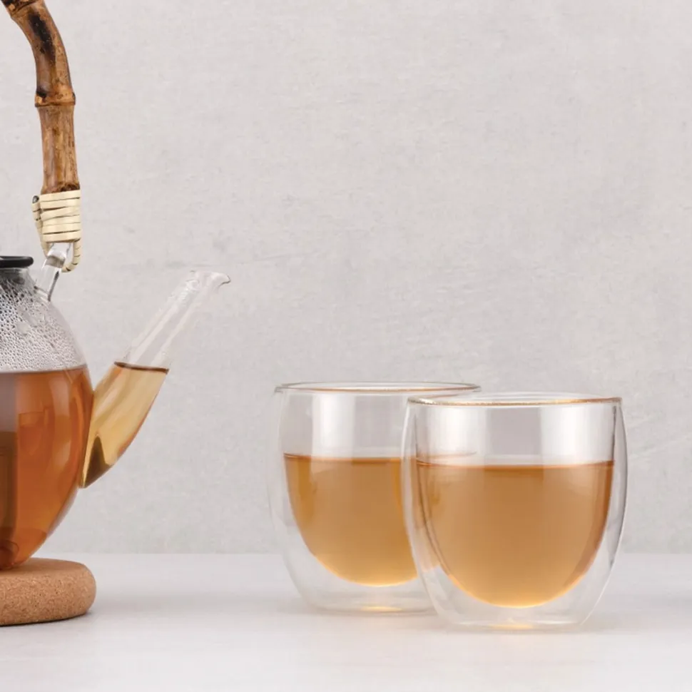 Glas Bodum Pavina Small Transparent 250 ml (Set van 2)