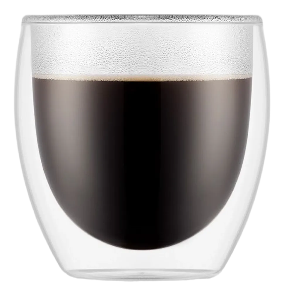Glas Bodum Pavina Small Transparent 250 ml (Set van 2)