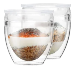 Bodum Glas Pavina To Go Transparent 200 ml (Set van 2) Hot