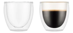 Glas Bodum Pavina Transparent 80 ml (Set van 2)