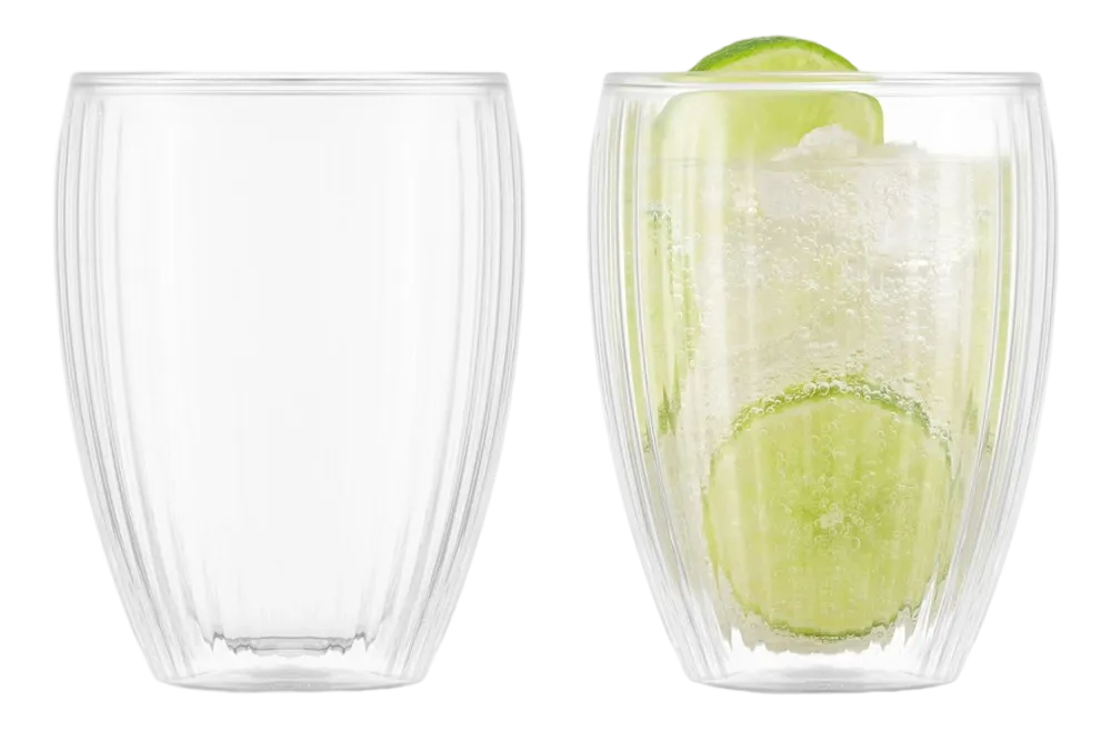 Bodum Glas Pavina Transparent 320 ml (Set van 2) New