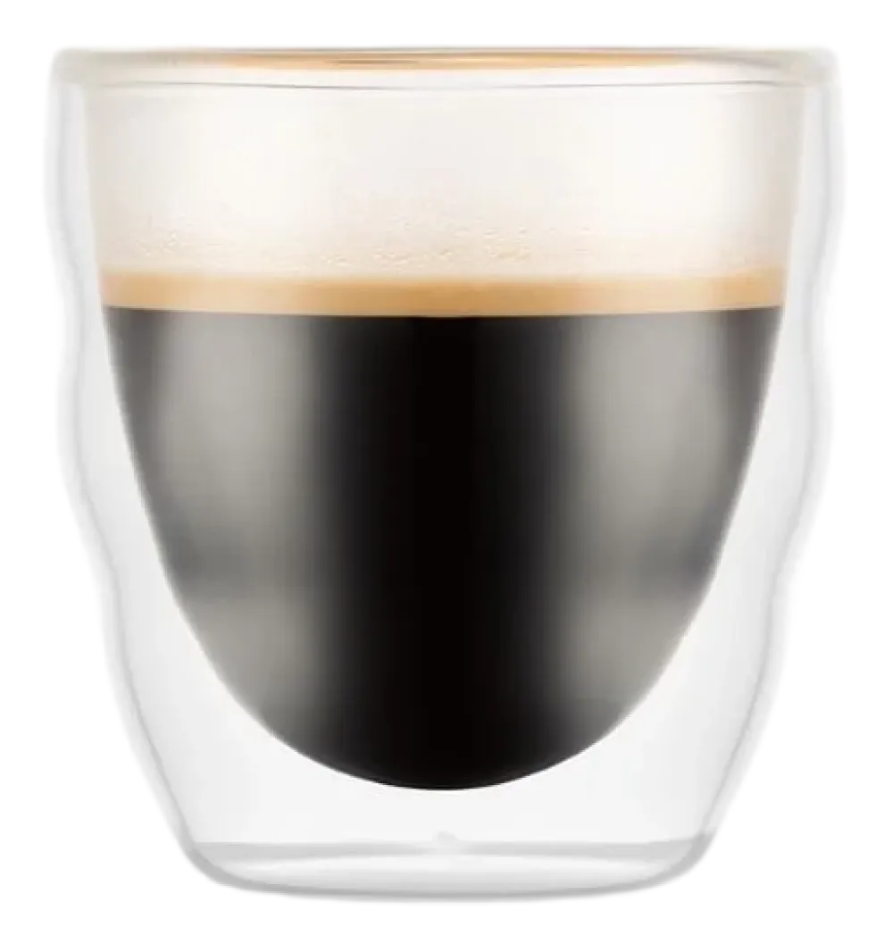 Bodum Glas Pilatus Transparent 80 ml (Set van 2) New