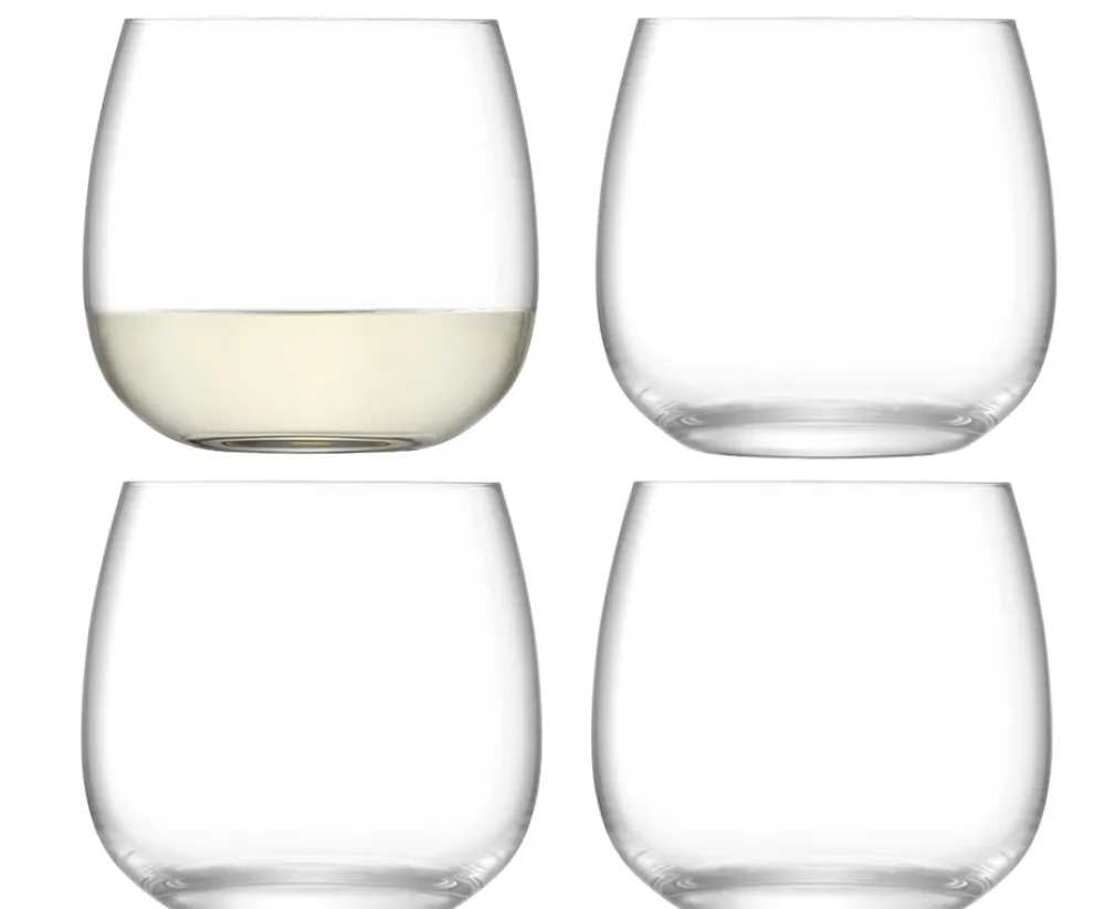L.S.A. Glas Borough 370 ml (4-Delig) Clearance