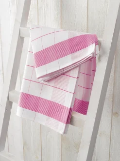 De Witte Lietaer Glazendoek Mixte Fuchsia (2 stuks) Hot