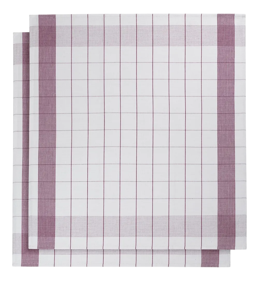 De Witte Lietaer Glazendoek Mixte Fuchsia (2 stuks) Hot