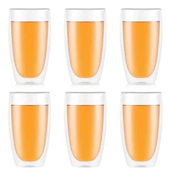 Bodum Glazenset Pavina Large Transparent 450 ml (Set van 6) Outlet