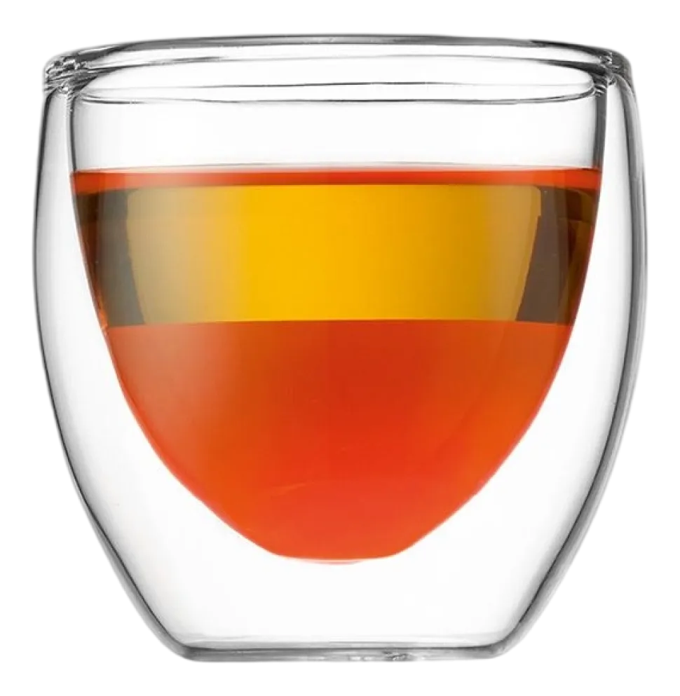 Glazenset Bodum Pavina Transparent 80 ml (Set van 6)
