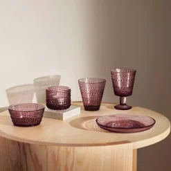 Gobletglas Iittala Kastehelmi Transfer 260 ml (Set van 2)