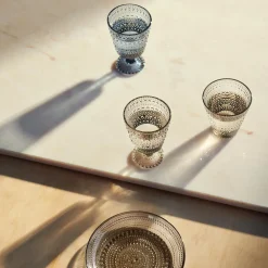 Iittala Gobletglas Kastehelmi Linnen 260 ml (Set van 2) New