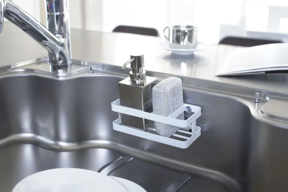 Gootsteenorganizer Yamazaki Tower White