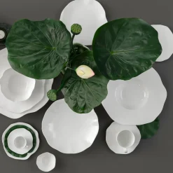 Gourmetbord Villeroy & Boch Pura Wit Ø32 cm