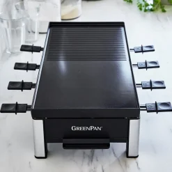 Gourmetstel Greenpan Bistro Raclette Zwart