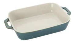 Gratineerschaal Staub Ceramic Turquoise 20 x 16 cm