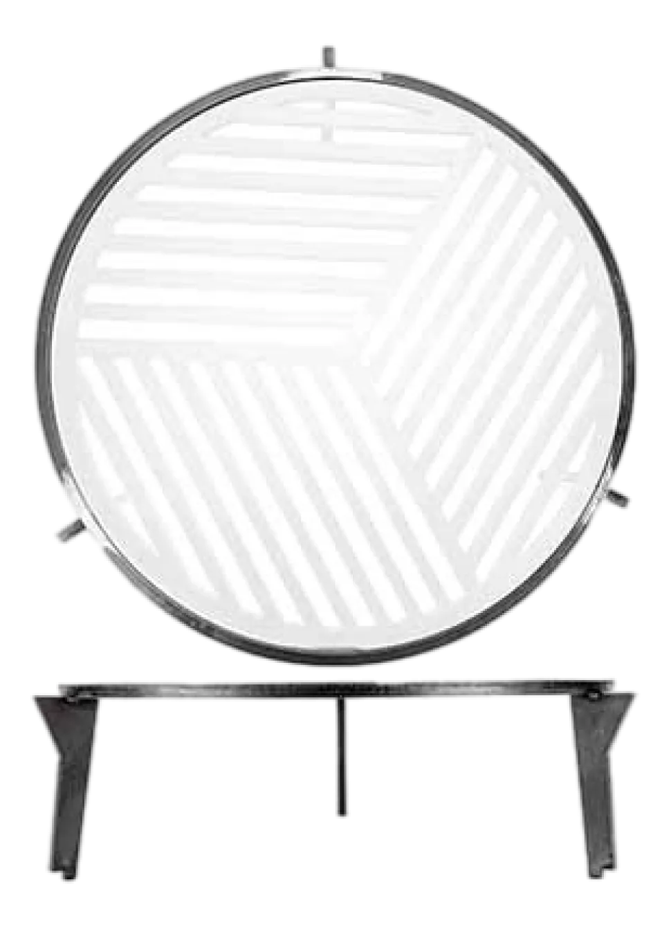 Grillframe White Fire 49 x 49 x 16 cm