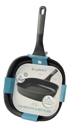 BergHOFF Grillpan Antikleef Leo Line Stone + 26cm Discount