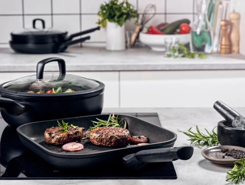 BK Grillpan Easy Induction Vierkant 26 x 26 cm Outlet