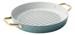 GreenPan Grillpan Padova Reserve Smokey Blue Met Keramische Antikleeflaag 28 cm New