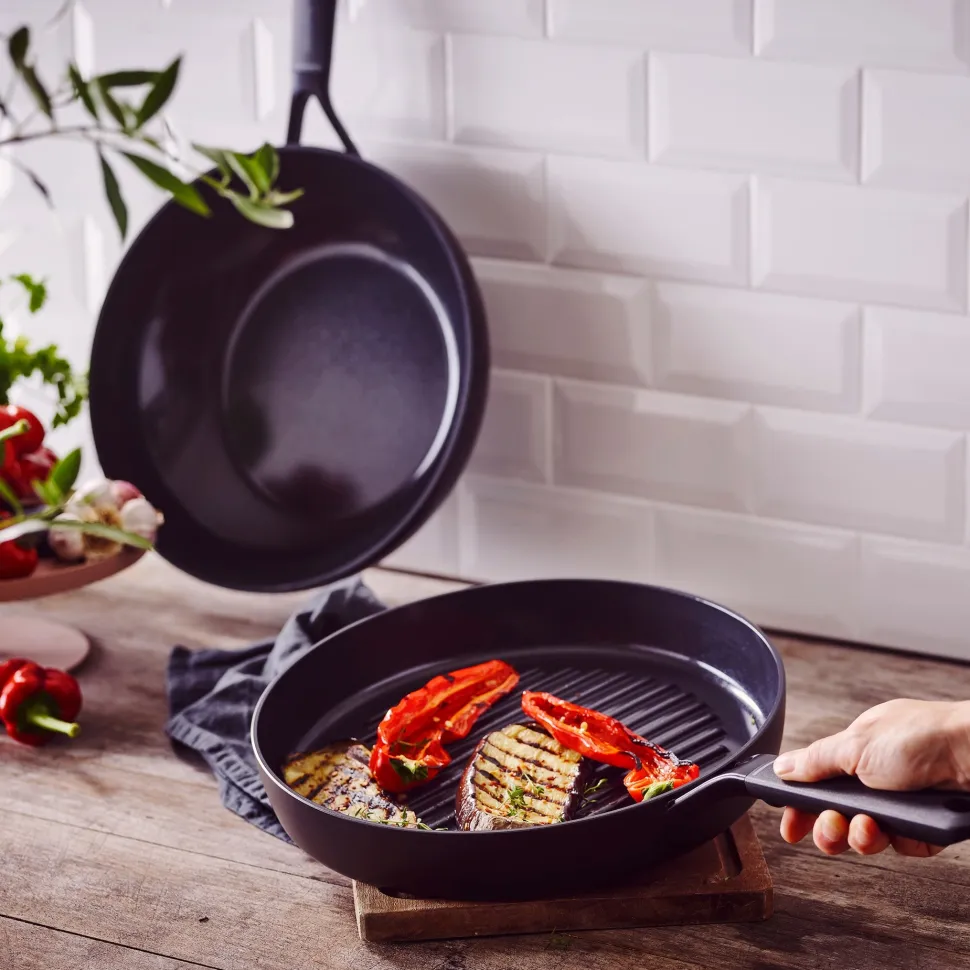 Grillpan Greenpan Smart Collection Met Keramische Antikleeflaag 28 cm