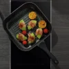 Grillpan Kela Stella Nova Vierkant Zwart 28 x 28 cm