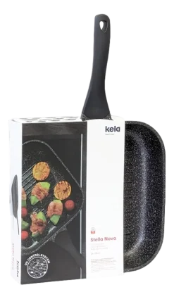 Grillpan Kela Stella Nova Vierkant Zwart 28 x 28 cm