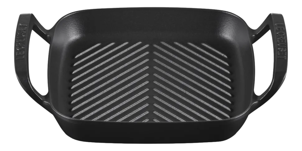 Grillpan Le Creuset BBQ Outdoor Mat Zwart 26 cm