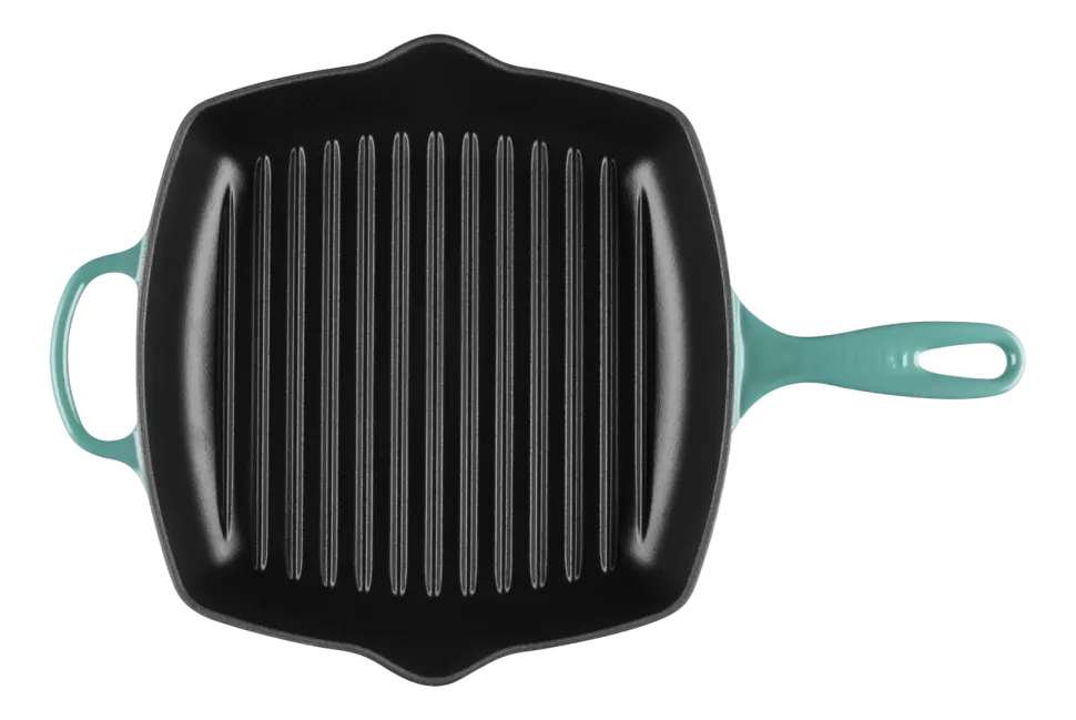 Grillpan Le Creuset Signature Bleu Riviera 26 cm