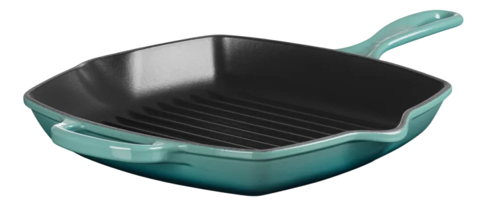 Grillpan Le Creuset Signature Bleu Riviera 26 cm