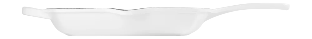 Le Creuset Grillpan Skillet Vierkant White 26 cm New
