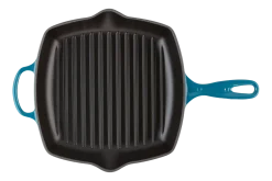 Le Creuset Grillpan Skillet Vierkant Deep Teal 26 cm Online