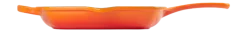 Le Creuset Grillpan Skillet Vierkant Oranjerood 26 cm Discount