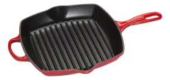 Grillpan Le Creuset Skillet Vierkant Kersenrood 26 cm