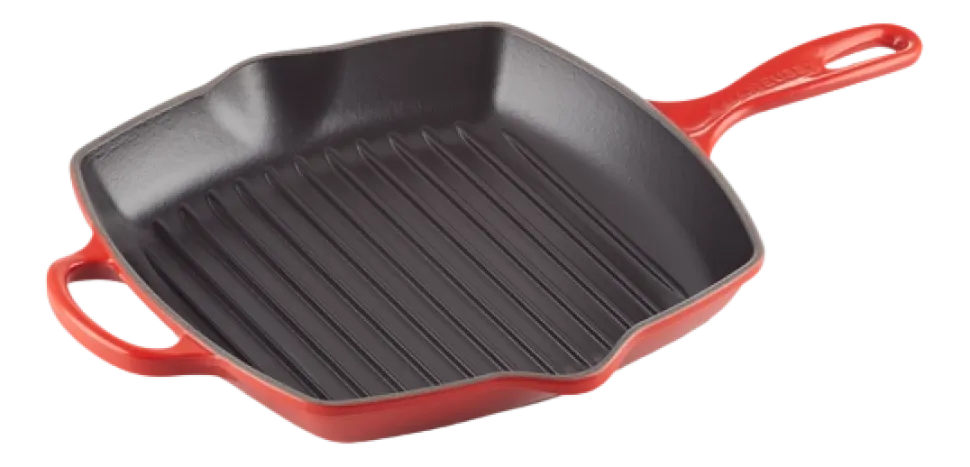 Grillpan Le Creuset Skillet Vierkant Kersenrood 26 cm