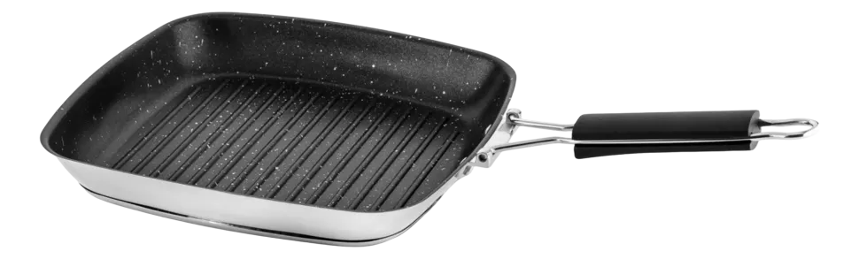 Grillpan Mepra Glamour Stone Zilver 30 cm