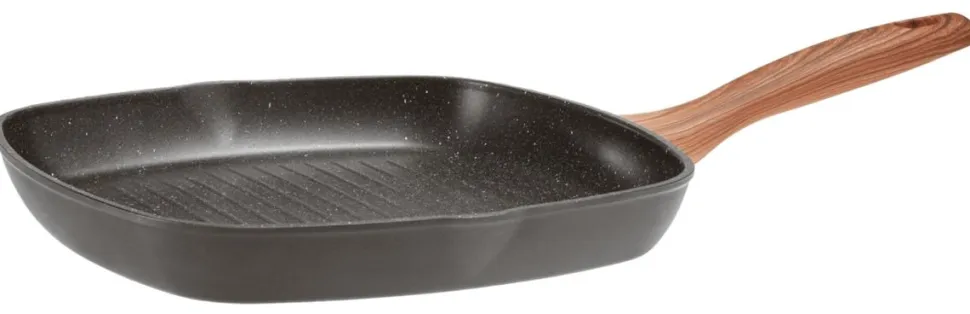 Grillpan Sambonet Rock'N'Rose Black 28 cm