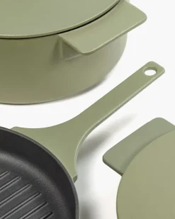 Grillpan Serax Surface Cookware By Sergio Herman Green 46 x 26 x 4,2 cm