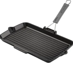 Grillpan Staub Rechthoek Zwart 34 x 21 cm