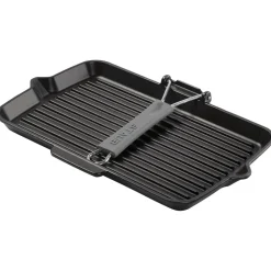 Grillpan Staub Rechthoek Zwart 34 x 21 cm
