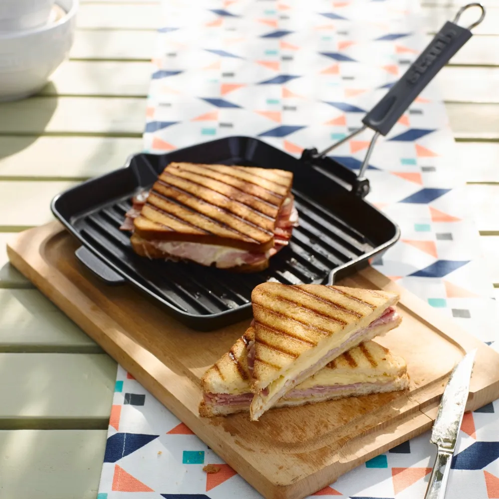 Staub Grillpan Vierkant Zwart Sale